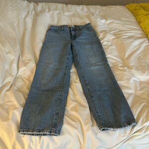 Madewell the perfect vintage straight jeans size 26 worn ones